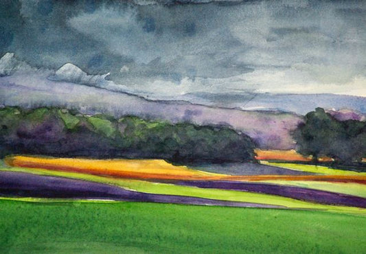 Watercolor Landscape Original
